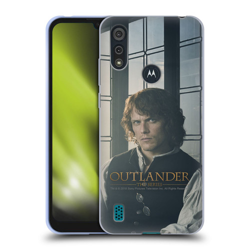 Outlander Characters Jamie Fraser Soft Gel Case for Motorola Moto E6s (2020)