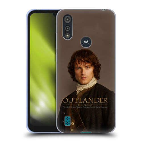 Outlander Characters Jamie Traditional Soft Gel Case for Motorola Moto E6s (2020)