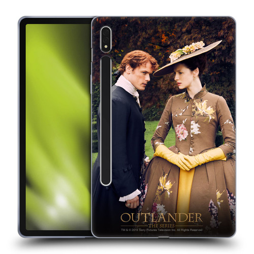 Outlander Characters Jamie And Claire Soft Gel Case for Samsung Galaxy Tab S8