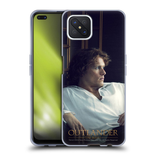 Outlander Characters Jamie White Shirt Soft Gel Case for OPPO Reno4 Z 5G