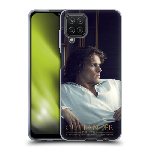 Outlander Characters Jamie White Shirt Soft Gel Case for Samsung Galaxy A12 (2020)