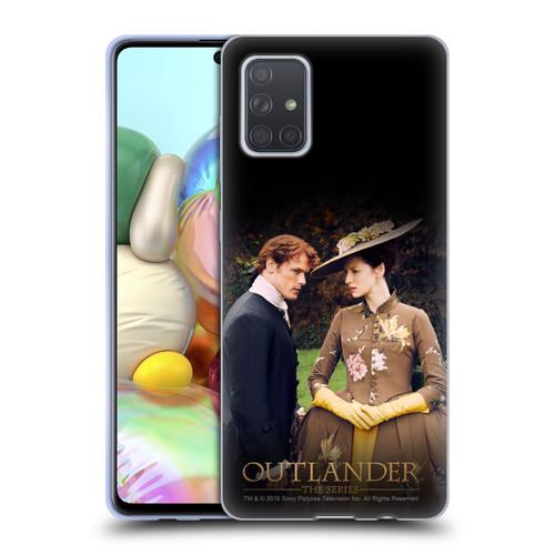 Outlander Characters Jamie And Claire Soft Gel Case for Samsung Galaxy A71 (2019)