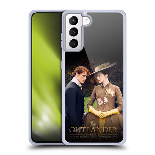 Outlander Characters Jamie And Claire Soft Gel Case for Samsung Galaxy S21+ 5G