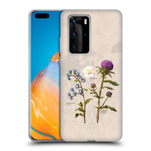 Outlander Graphics Flowers Soft Gel Case for Huawei P40 Pro / P40 Pro Plus 5G