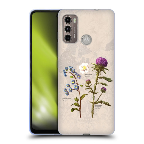 Outlander Graphics Flowers Soft Gel Case for Motorola Moto G60 / Moto G40 Fusion
