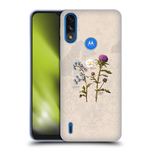 Outlander Graphics Flowers Soft Gel Case for Motorola Moto E7 Power / Moto E7i Power