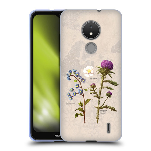 Outlander Graphics Flowers Soft Gel Case for Nokia C21