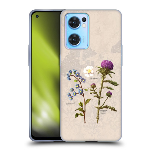 Outlander Graphics Flowers Soft Gel Case for OPPO Reno7 5G / Find X5 Lite