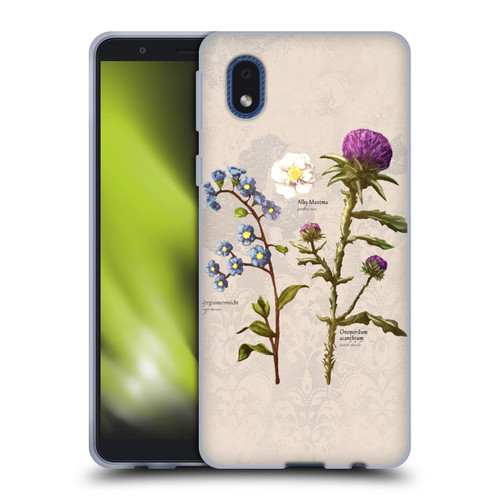 Outlander Graphics Flowers Soft Gel Case for Samsung Galaxy A01 Core (2020)