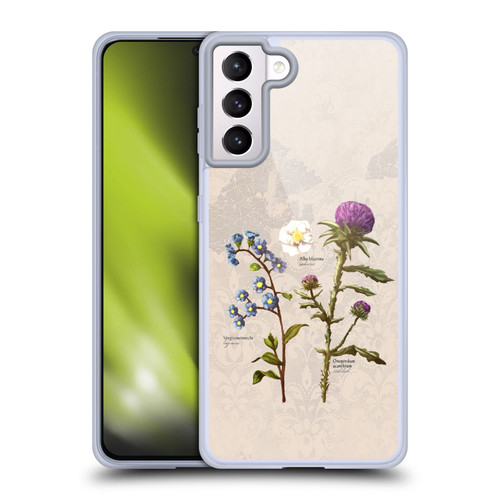 Outlander Graphics Flowers Soft Gel Case for Samsung Galaxy S21+ 5G