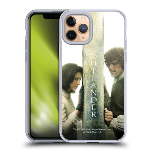 Outlander Key Art Season 3 Poster Soft Gel Case for Apple iPhone 11 Pro