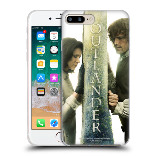 Outlander Key Art Season 3 Poster Soft Gel Case for Apple iPhone 7 Plus / iPhone 8 Plus