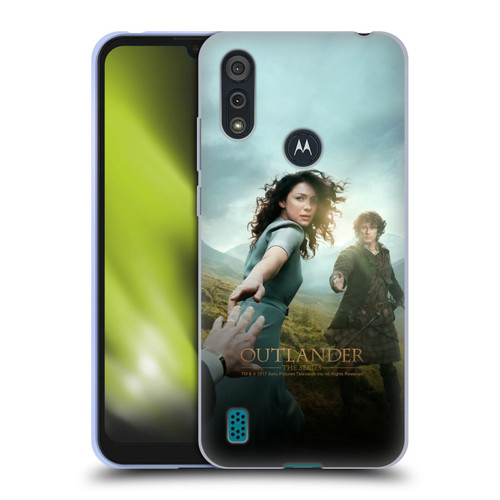 Outlander Key Art Season 1 Poster Soft Gel Case for Motorola Moto E6s (2020)