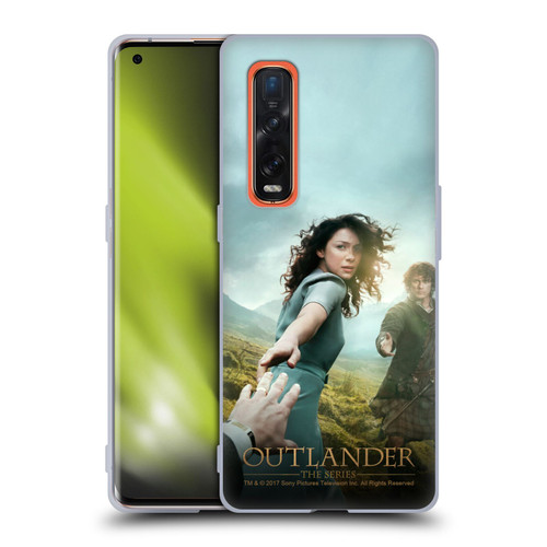 Outlander Key Art Season 1 Poster Soft Gel Case for OPPO Find X2 Pro 5G