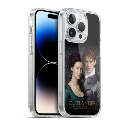 Outlander Portraits Claire & Jamie Soft Gel Case for Apple iPhone 13 Pro & MagSafe