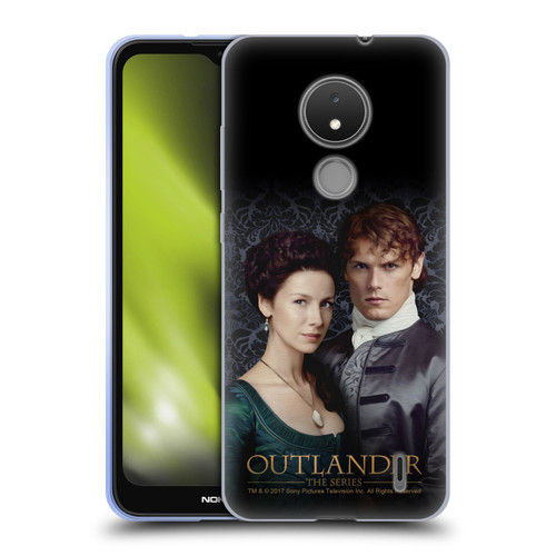 Outlander Portraits Claire & Jamie Soft Gel Case for Nokia C21