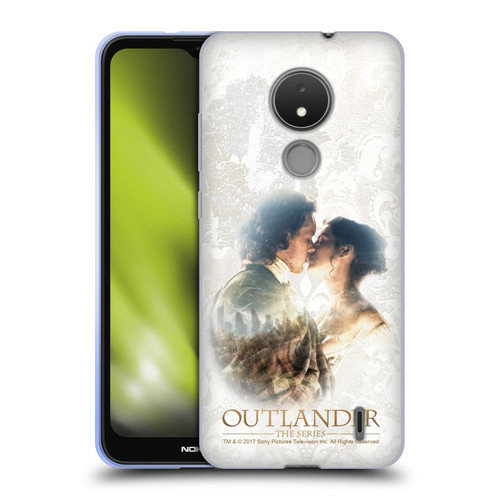 Outlander Portraits Claire & Jamie Kiss Soft Gel Case for Nokia C21