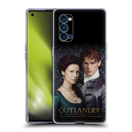 Outlander Portraits Claire & Jamie Soft Gel Case for OPPO Reno 4 Pro 5G