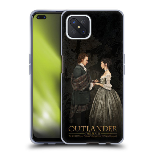 Outlander Portraits Claire & Jamie Painting Soft Gel Case for OPPO Reno4 Z 5G