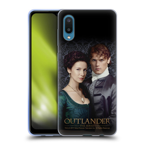Outlander Portraits Claire & Jamie Soft Gel Case for Samsung Galaxy A02/M02 (2021)