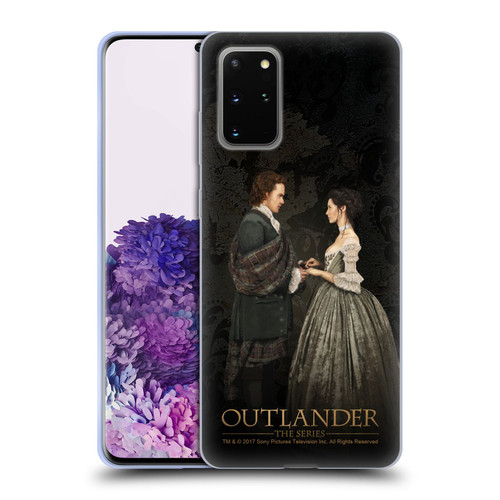 Outlander Portraits Claire & Jamie Painting Soft Gel Case for Samsung Galaxy S20+ / S20+ 5G