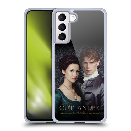 Outlander Portraits Claire & Jamie Soft Gel Case for Samsung Galaxy S21+ 5G