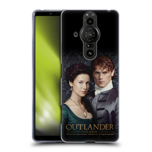 Outlander Portraits Claire & Jamie Soft Gel Case for Sony Xperia Pro-I