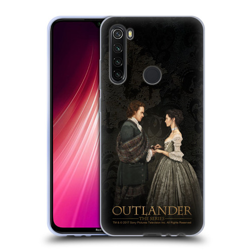 Outlander Portraits Claire & Jamie Painting Soft Gel Case for Xiaomi Redmi Note 8T