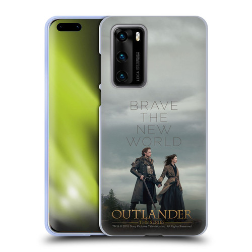 Outlander Season 4 Art Brave The New World Soft Gel Case for Huawei P40 5G