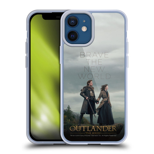 Outlander Season 4 Art Brave The New World Soft Gel Case for Apple iPhone 12 Mini