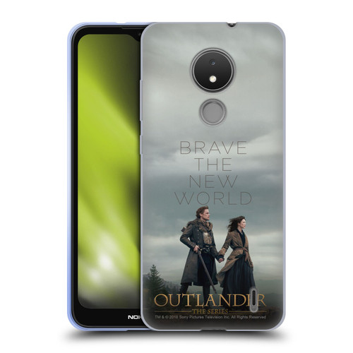 Outlander Season 4 Art Brave The New World Soft Gel Case for Nokia C21