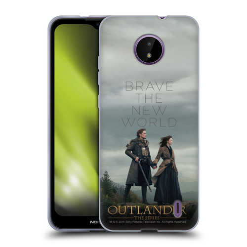 Outlander Season 4 Art Brave The New World Soft Gel Case for Nokia C10 / C20