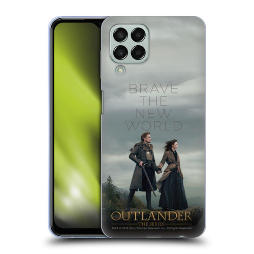 Outlander Season 4 Art Brave The New World Soft Gel Case for Samsung Galaxy M33 (2022)