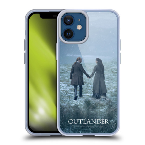 Outlander Season 6 Key Art Jamie And Claire Soft Gel Case for Apple iPhone 12 Mini