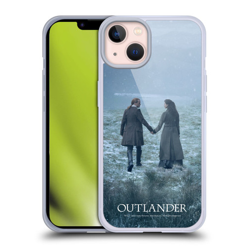 Outlander Season 6 Key Art Jamie And Claire Soft Gel Case for Apple iPhone 13