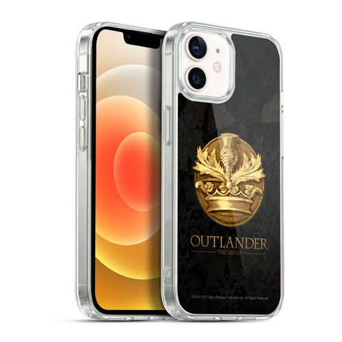 Outlander Seals And Icons Scotland Thistle Soft Gel Case for Apple iPhone 12 / iPhone 12 Pro & MagSafe