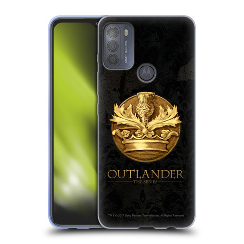 Outlander Seals And Icons Scotland Thistle Soft Gel Case for Motorola Moto G50