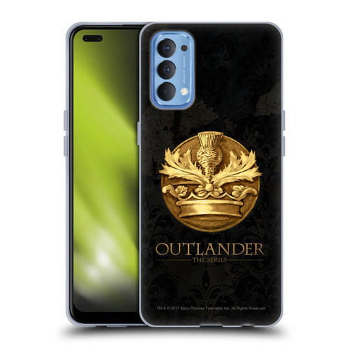 Outlander Seals And Icons Scotland Thistle Soft Gel Case for OPPO Reno 4 5G