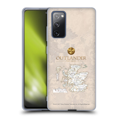 Outlander Seals And Icons Map Soft Gel Case for Samsung Galaxy S20 FE / 5G