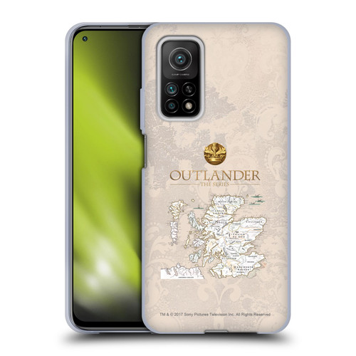 Outlander Seals And Icons Map Soft Gel Case for Xiaomi Mi 10T 5G