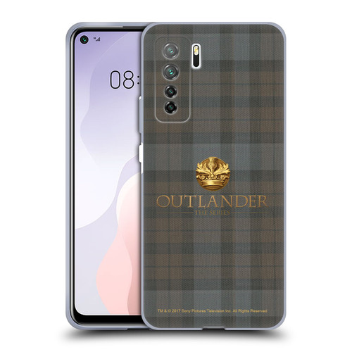 Outlander Tartans Plaid Soft Gel Case for Huawei Nova 7 SE/P40 Lite 5G