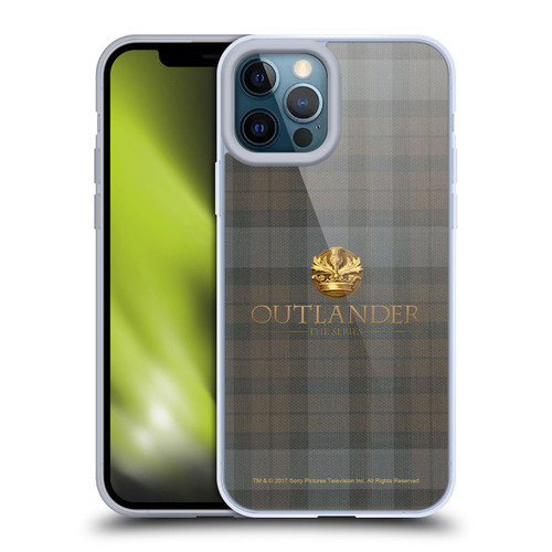 Outlander Tartans Plaid Soft Gel Case for Apple iPhone 12 Pro Max
