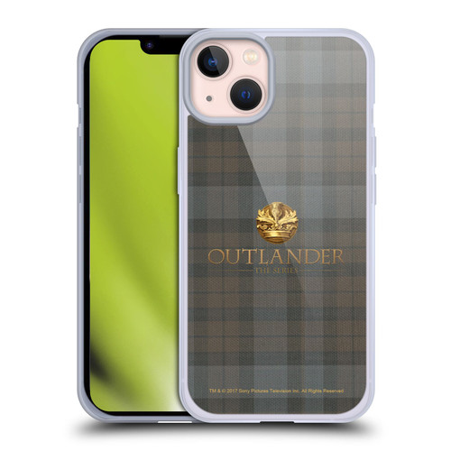 Outlander Tartans Plaid Soft Gel Case for Apple iPhone 13