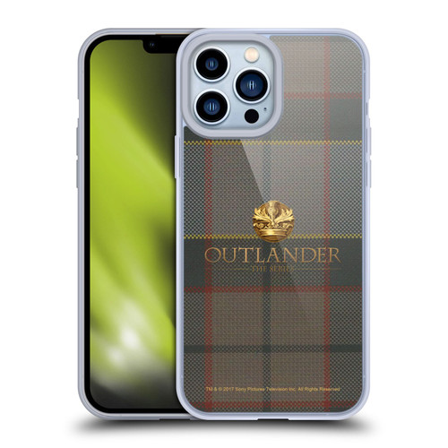 Outlander Tartans Fraser Soft Gel Case for Apple iPhone 13 Pro Max