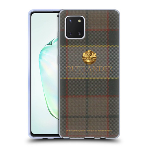 Outlander Tartans Fraser Soft Gel Case for Samsung Galaxy Note10 Lite