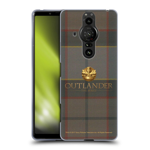 Outlander Tartans Fraser Soft Gel Case for Sony Xperia Pro-I