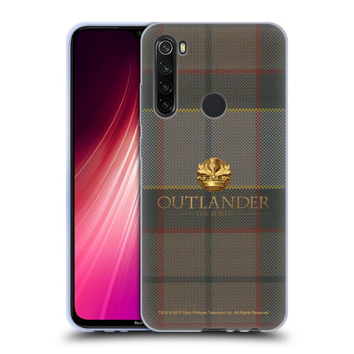 Outlander Tartans Fraser Soft Gel Case for Xiaomi Redmi Note 8T