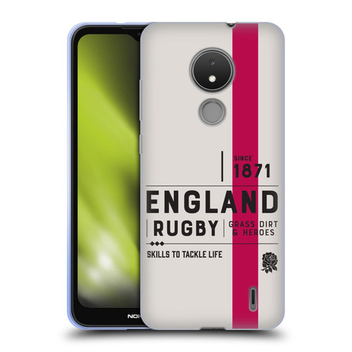 England Rugby Union History Since 1871 Soft Gel Case for Nokia C21