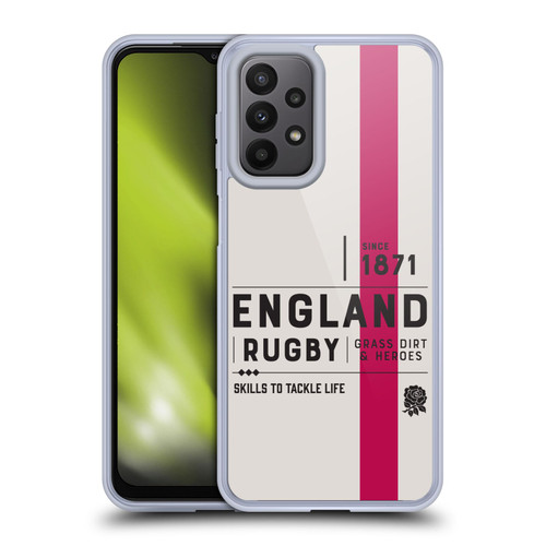 England Rugby Union History Since 1871 Soft Gel Case for Samsung Galaxy A23 / 5G (2022)