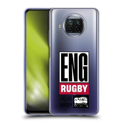 England Rugby Union RED ROSE Eng Rugby Logo Soft Gel Case for Xiaomi Mi 10T Lite 5G